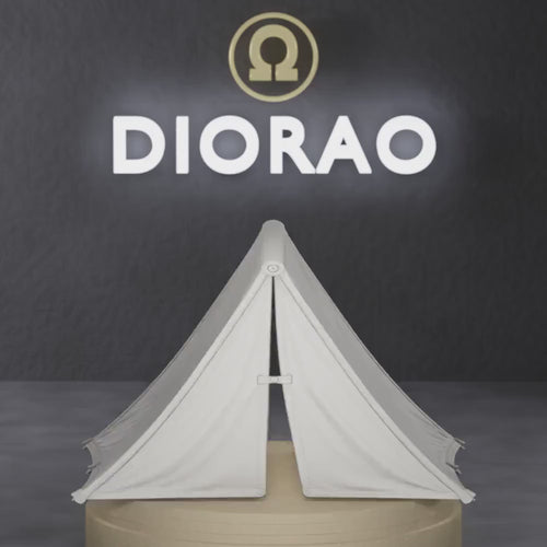 Canvas A Frame Tent - Civil War canvas A-frame wedge tent, 1:35 scale grey resin miniature.